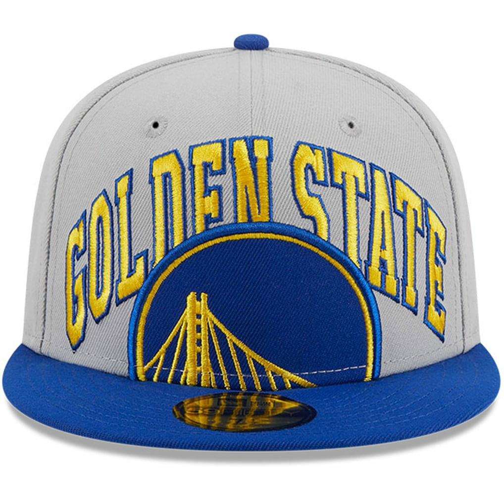 Gray/Royal Golden State Warriors Tip-Off Two-Tone 59FIFTY Fitted Hat sale | NBA