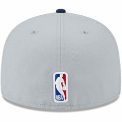 Gray/Navy New Orleans Pelicans Tip-Off Two-Tone 59FIFTY Fitted Hat | NBA