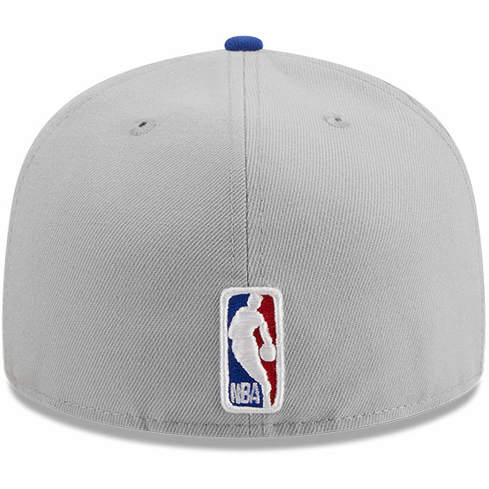 Gray/Blue New York Knicks Tip-Off Two-Tone 59FIFTY Fitted Hat | NBA