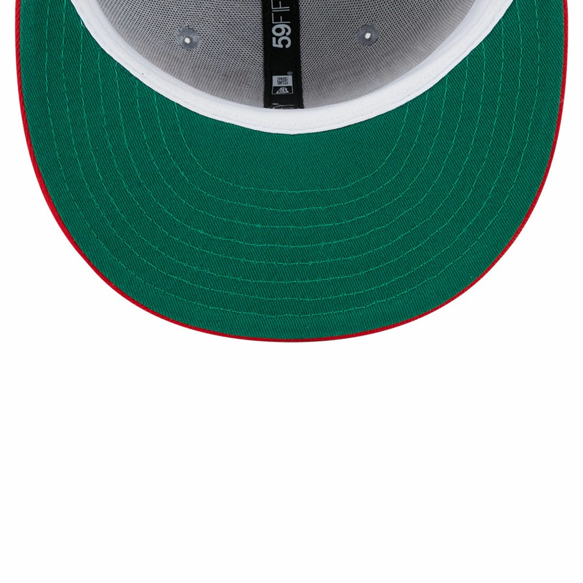 Gray/Red Toronto Raptors Tip-Off Two-Tone 59FIFTY Fitted Hat | NBA