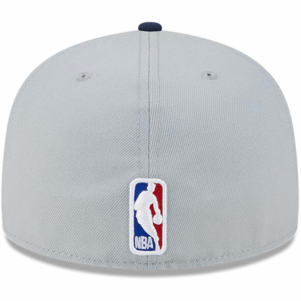 Gray/Navy Washington Wizards Tip-Off Two-Tone 59FIFTY Fitted Hat | NBA