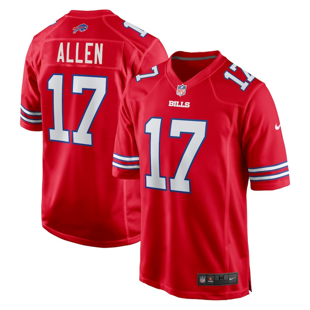 Buffalo Bills Josh Allen  Alternate Game Jersey | NFL New