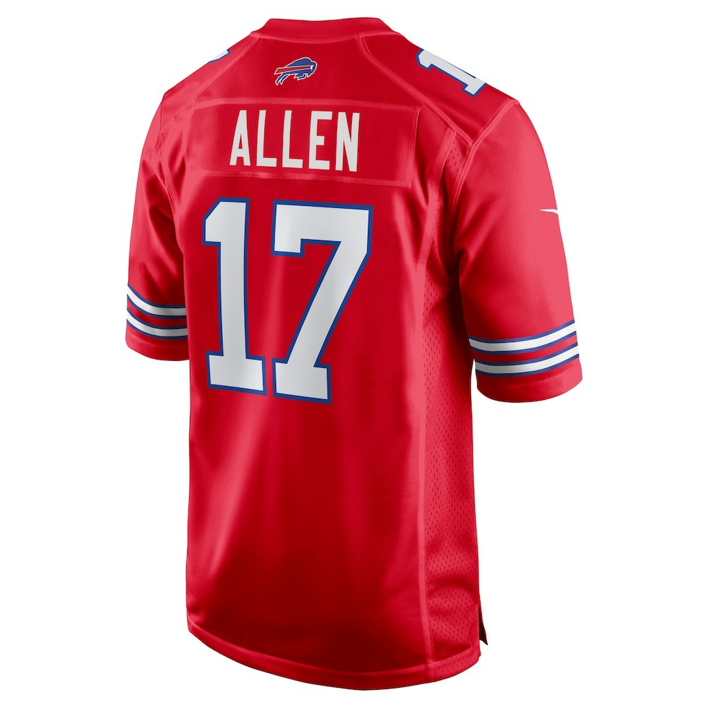 Buffalo Bills Josh Allen  Alternate Game Jersey | NFL New