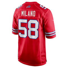 Buffalo Bills Matt Milano  Alternate Game Jersey | NFL Online
