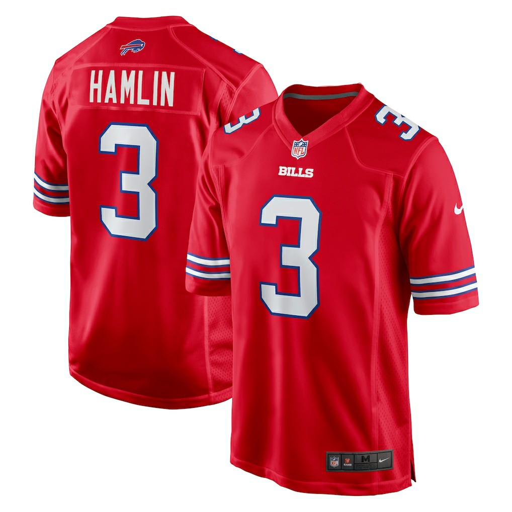 Buffalo Bills Damar Hamlin  Alternate Game Jersey | NFL Outlet