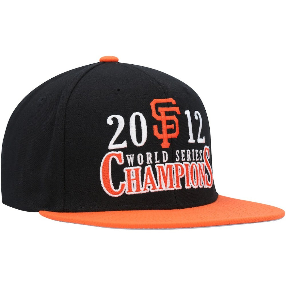 San Francisco Giants Mitchell & Ness World Series Champs Snapback Hat - MLB Hats
