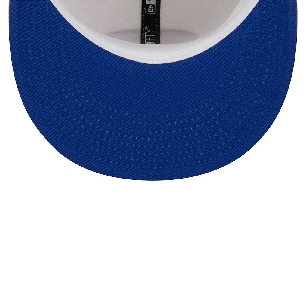 Cream Golden State Warriors Piped Pop Panel 59FIFTY Fitted Hat sale | NBA