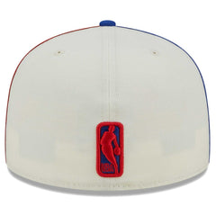 Cream Philadelphia 76ers Piped Pop Panel 59FIFTY Fitted Hat | NBA
