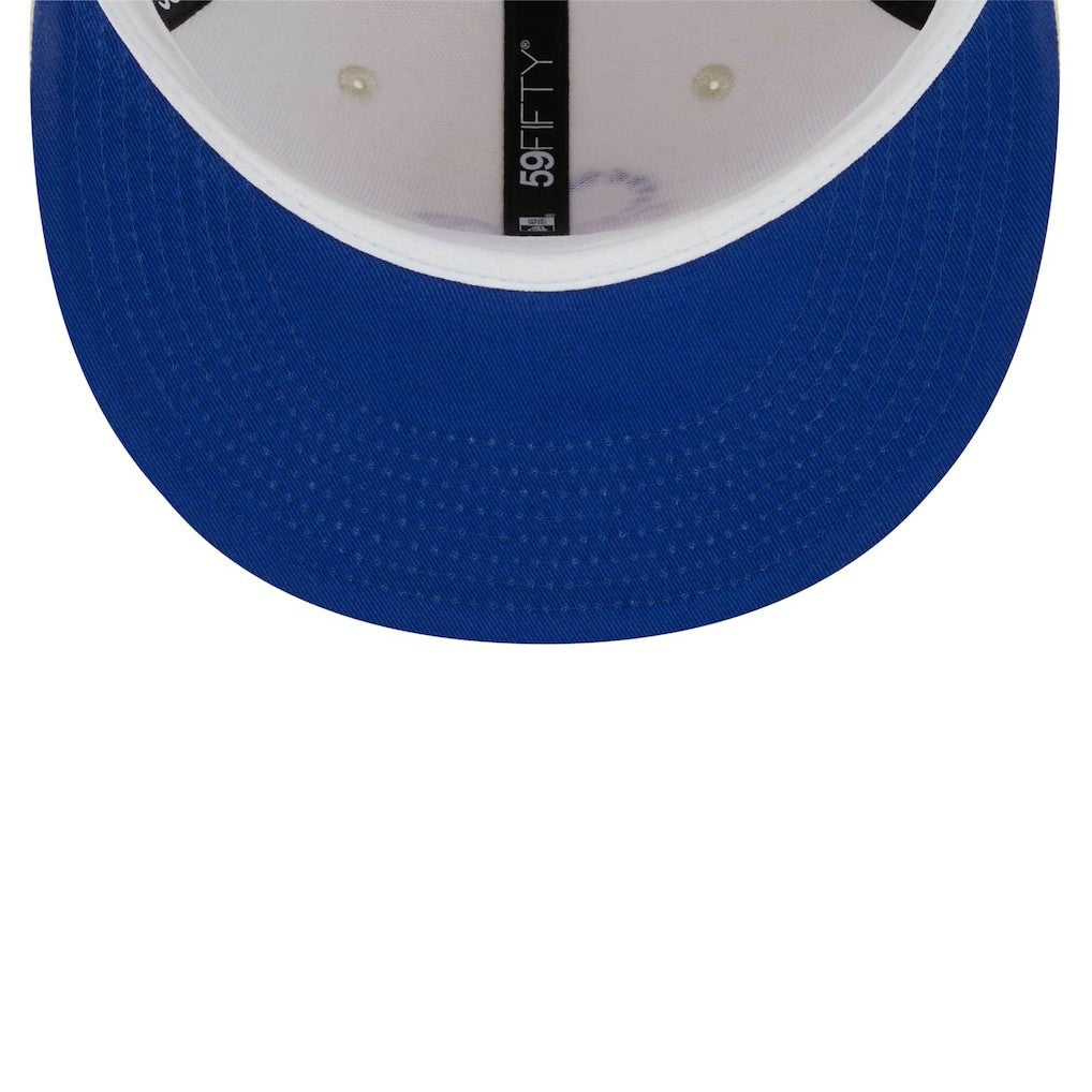 Cream Philadelphia 76ers Piped Pop Panel 59FIFTY Fitted Hat | NBA