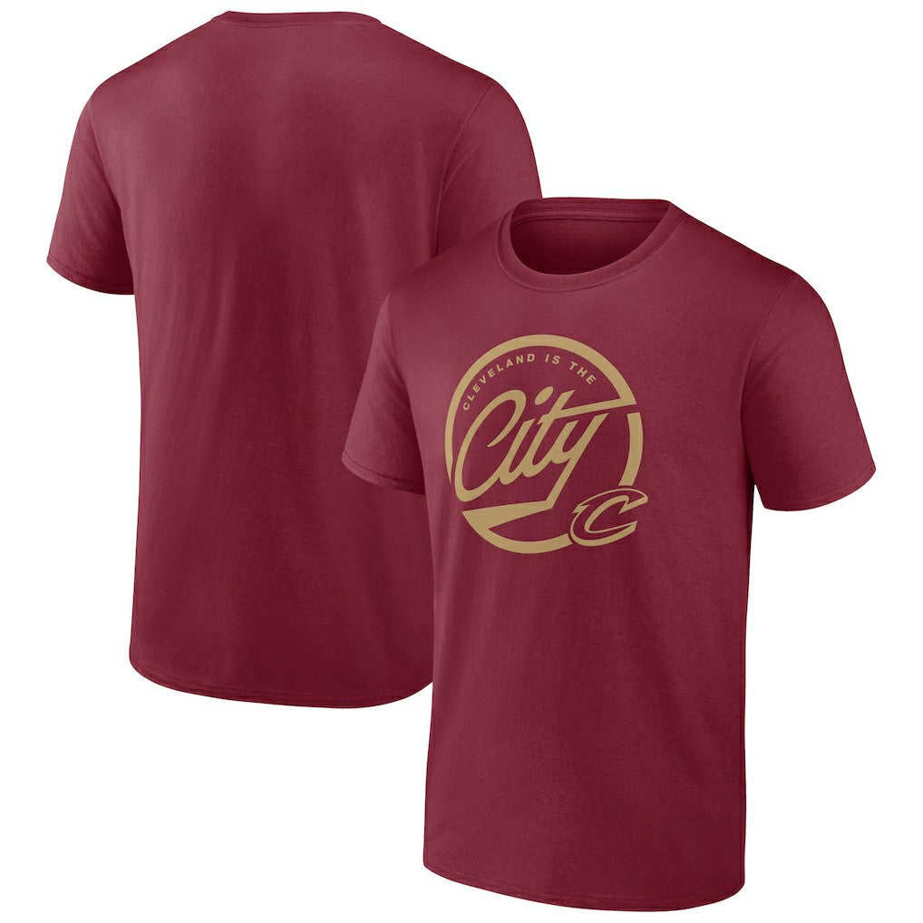 Wine Cleveland Cavaliers Team Pride T-Shirt sale | NBA