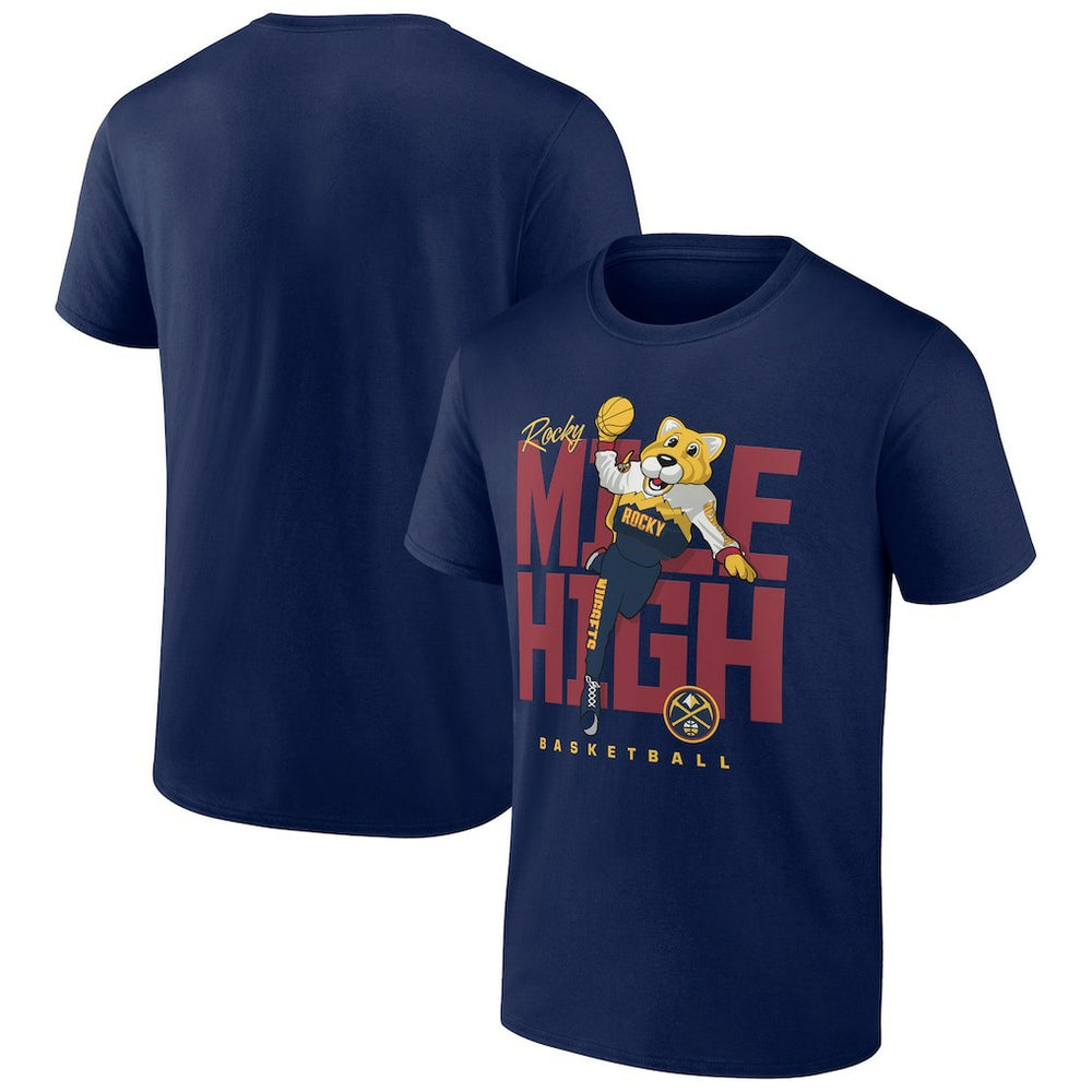 Navy Denver Nuggets Team Pride T-Shirt sale | NBA