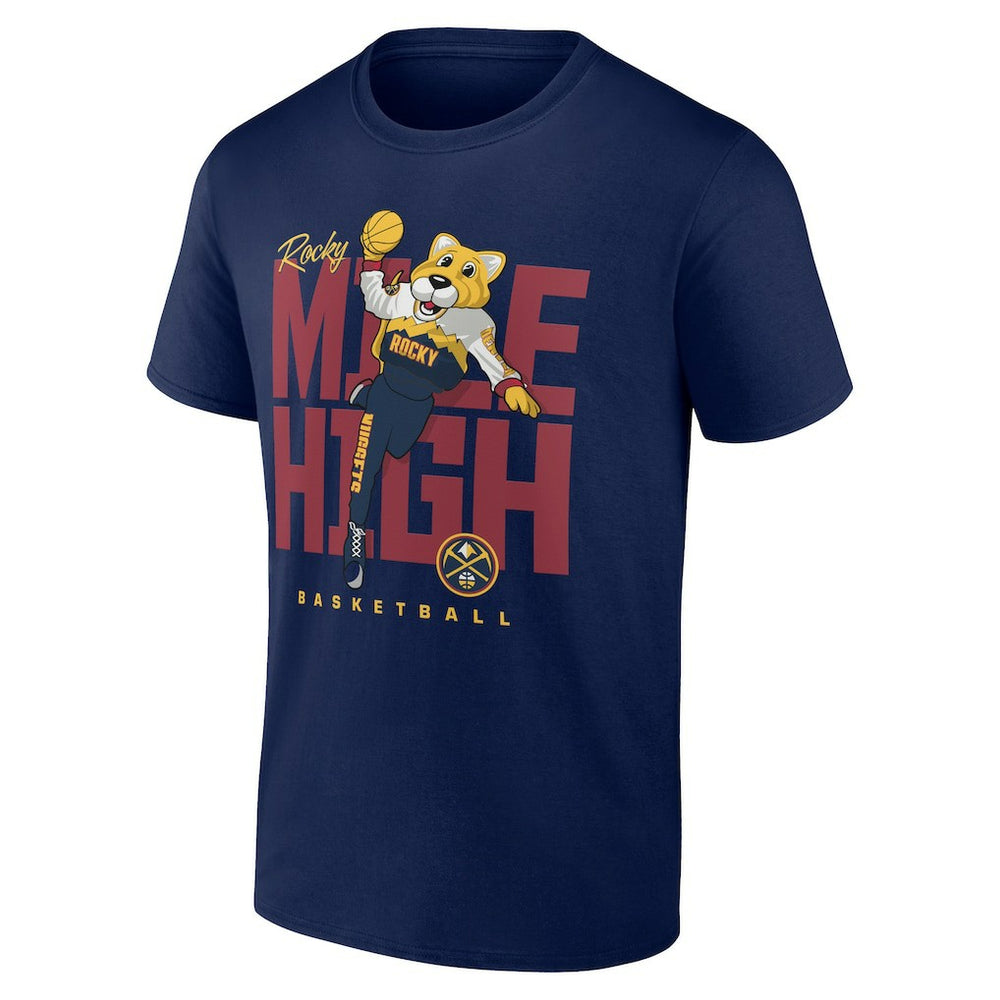 Navy Denver Nuggets Team Pride T-Shirt sale | NBA