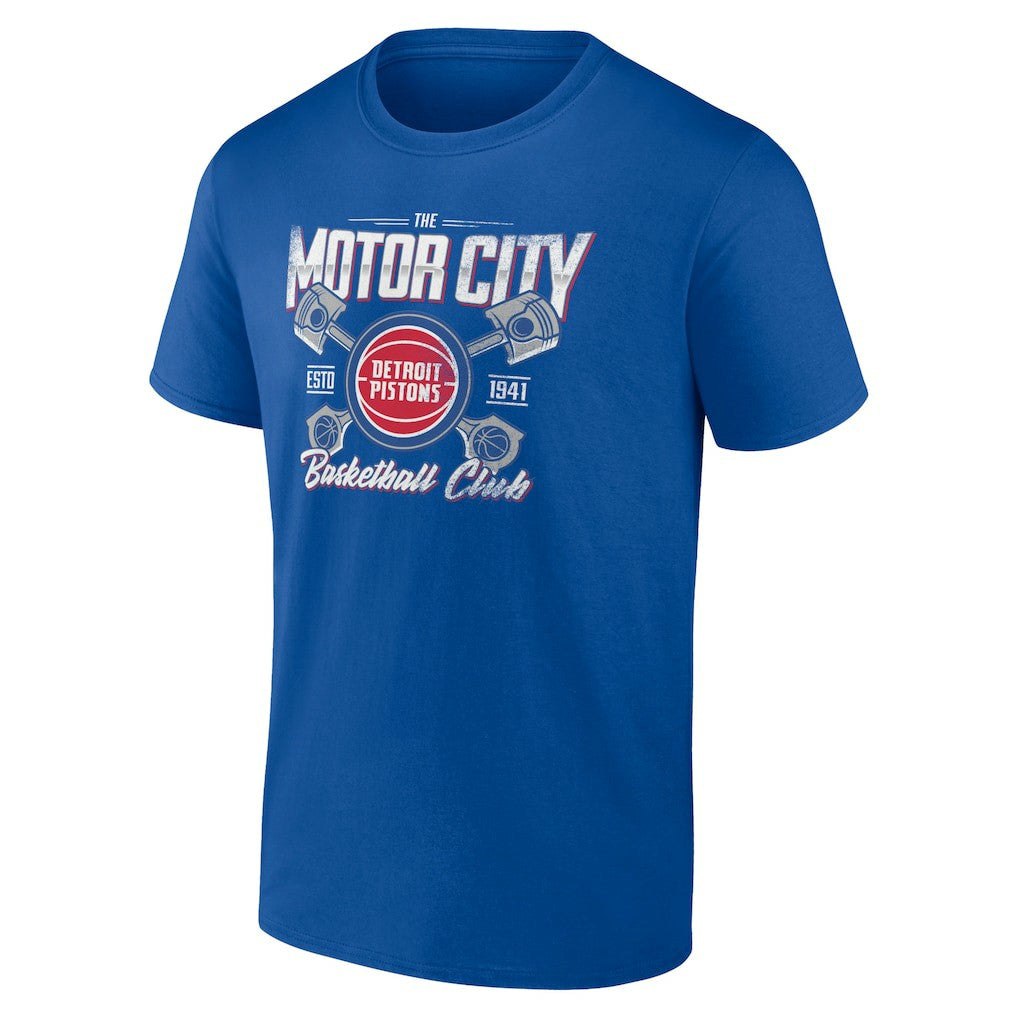 Blue Detroit Pistons Team Pride T-Shirt sale | NBA