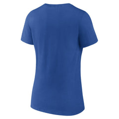 Blue Detroit Pistons Women's Team Pride V-Neck T-Shirt sale | NBA