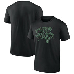 Black Milwaukee Bucks Team Pride T-Shirt | NBA