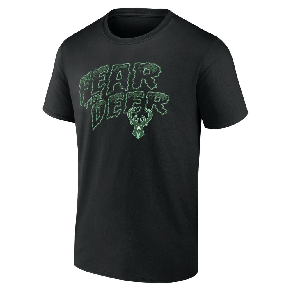 Black Milwaukee Bucks Team Pride T-Shirt | NBA