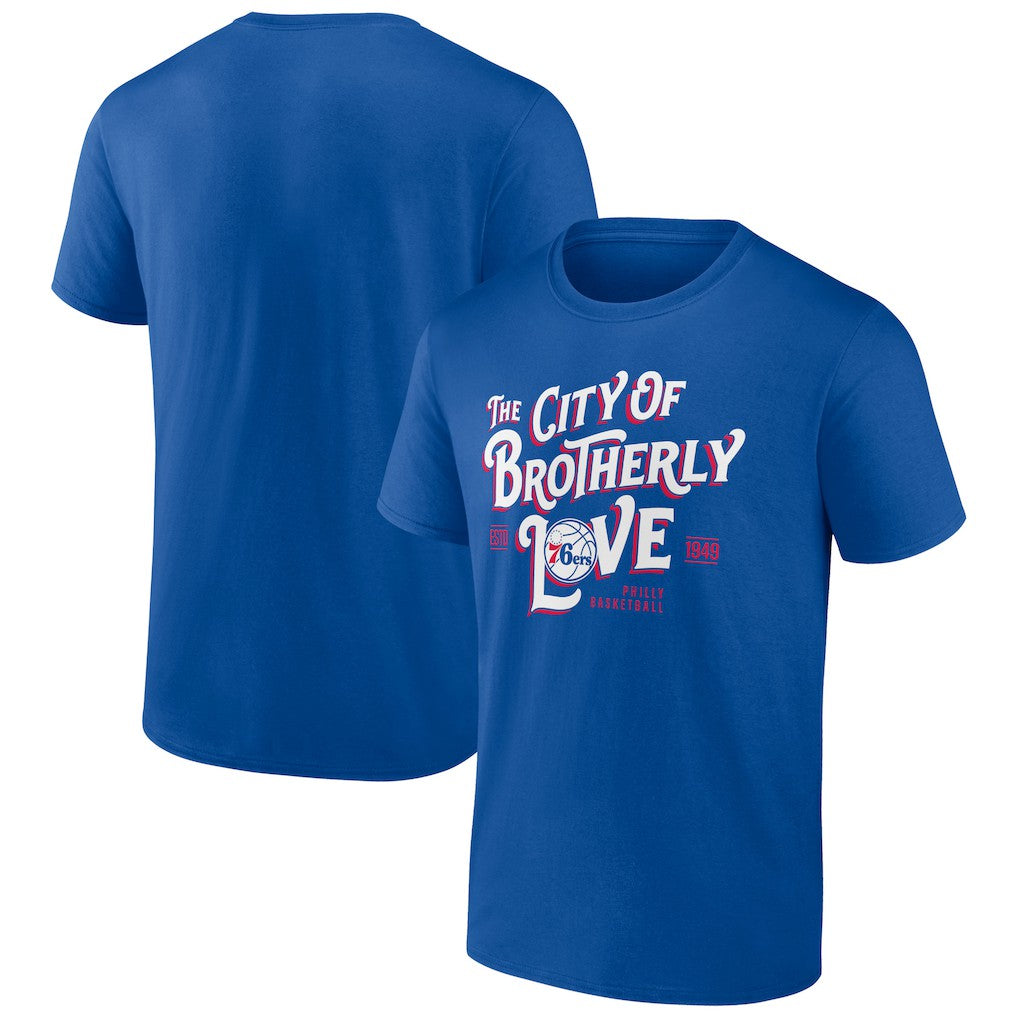 Royal Philadelphia 76ers Team Pride T-Shirt | NBA