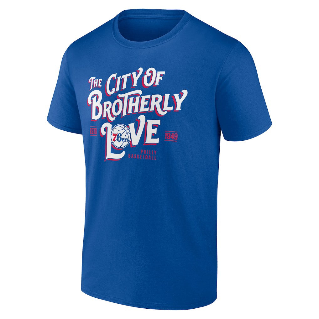 Royal Philadelphia 76ers Team Pride T-Shirt | NBA