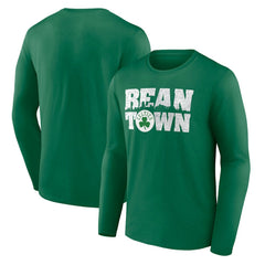Kelly Green Boston Celtics Announcer Long Sleeve T-Shirt | NBA