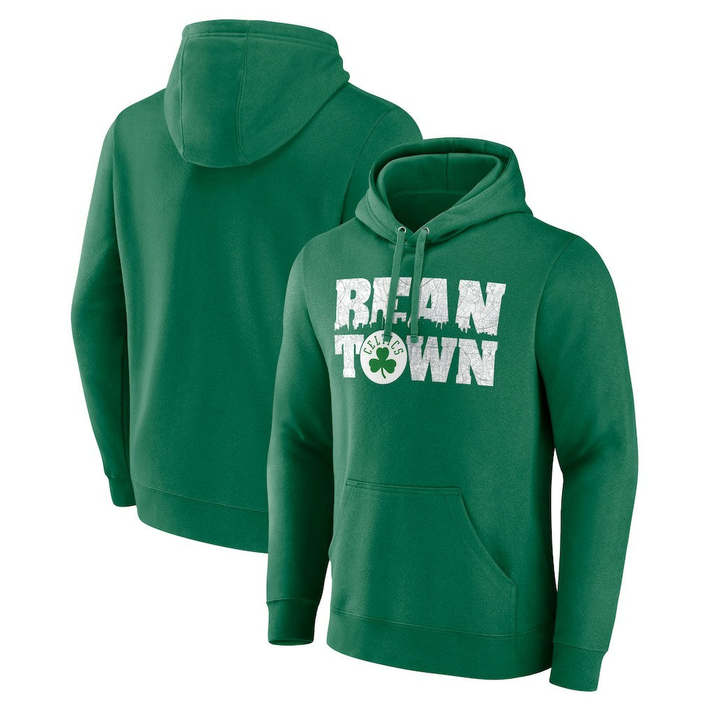 Kelly Green Boston Celtics Announcer Pullover Hoodie | NBA