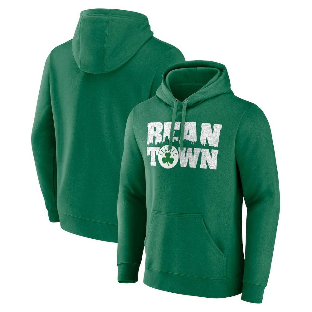 Kelly Green Boston Celtics Announcer Pullover Hoodie | NBA