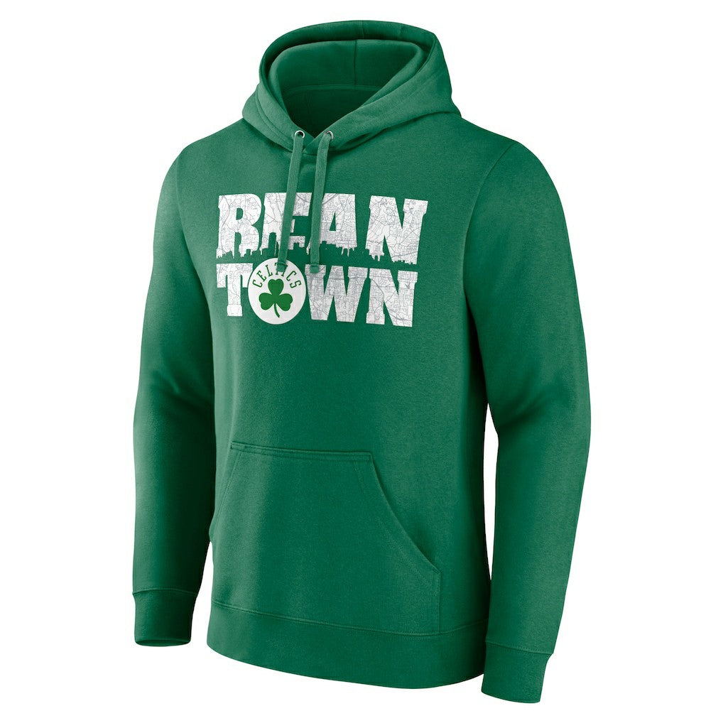 Kelly Green Boston Celtics Announcer Pullover Hoodie | NBA