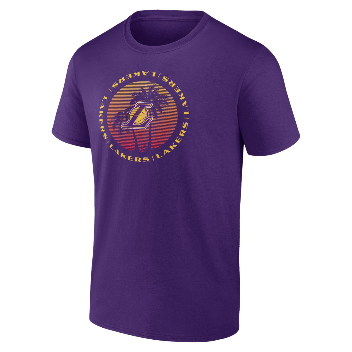 Purple Los Angeles Lakers Announcer T-Shirt | NBA