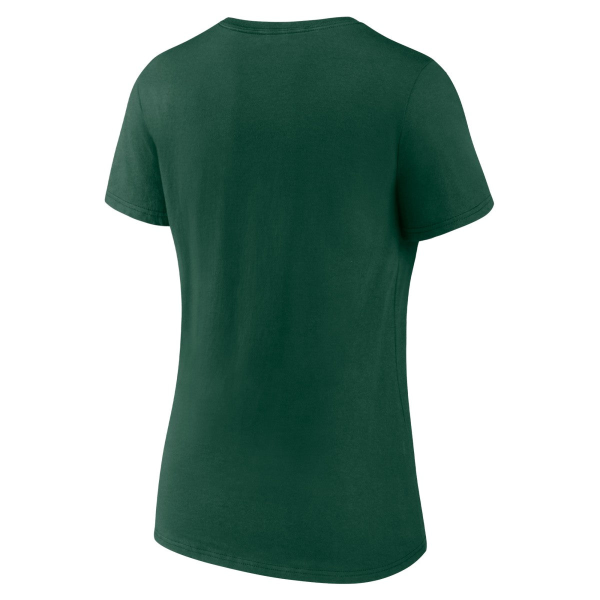 Hunter Green Milwaukee Bucks Women's Announcer V-Neck T-Shirt | NBA