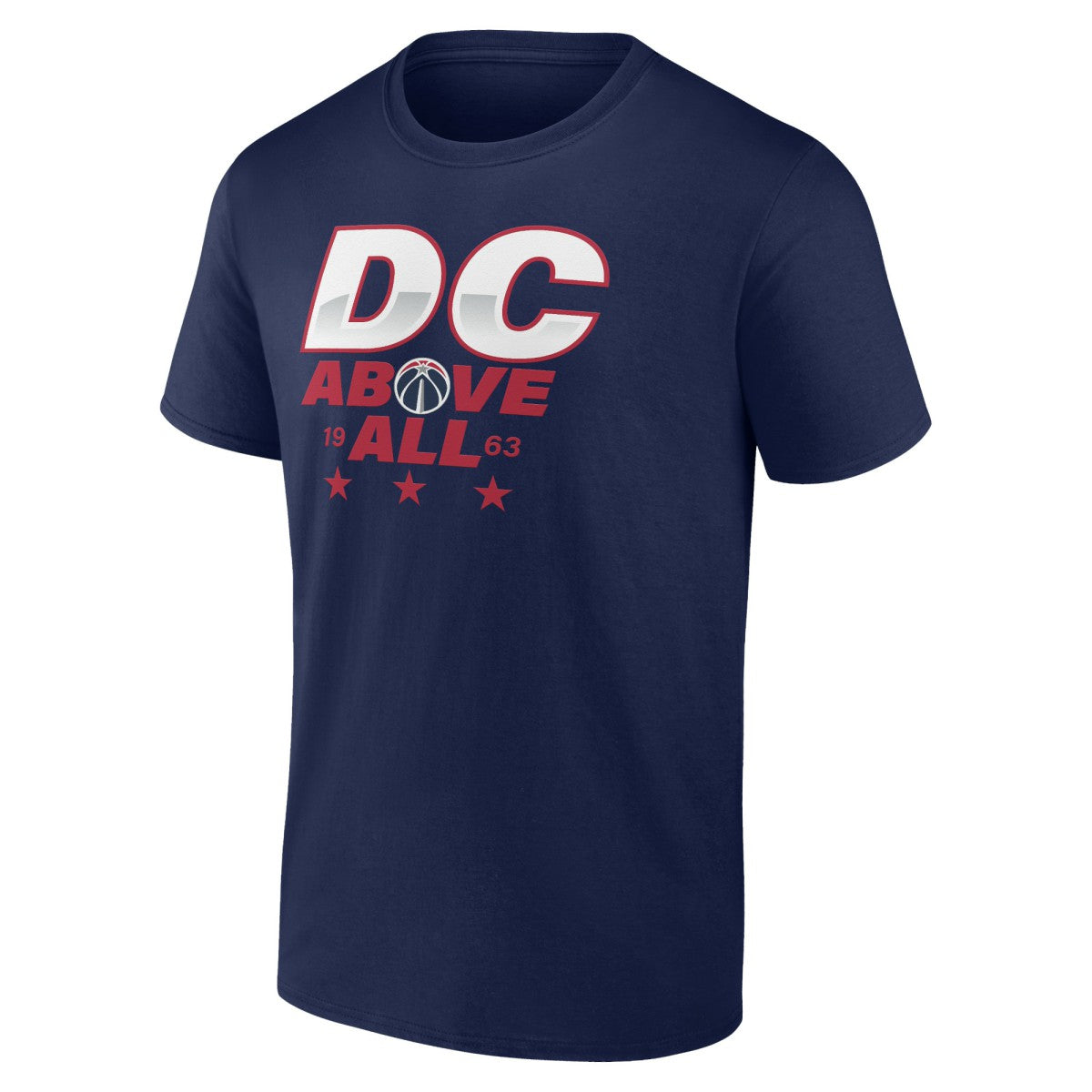 Navy Washington Wizards Announcer T-Shirt | NBA