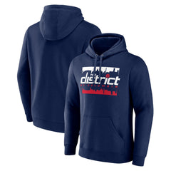 Navy Washington Wizards Timeout Pullover Hoodie | NBA