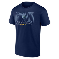 Navy Memphis Grizzlies Huddle T-Shirt | NBA