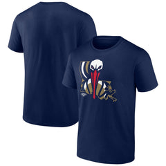 Navy New Orleans Pelicans Huddle T-Shirt | NBA