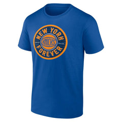 Blue New York Knicks Huddle T-Shirt | NBA