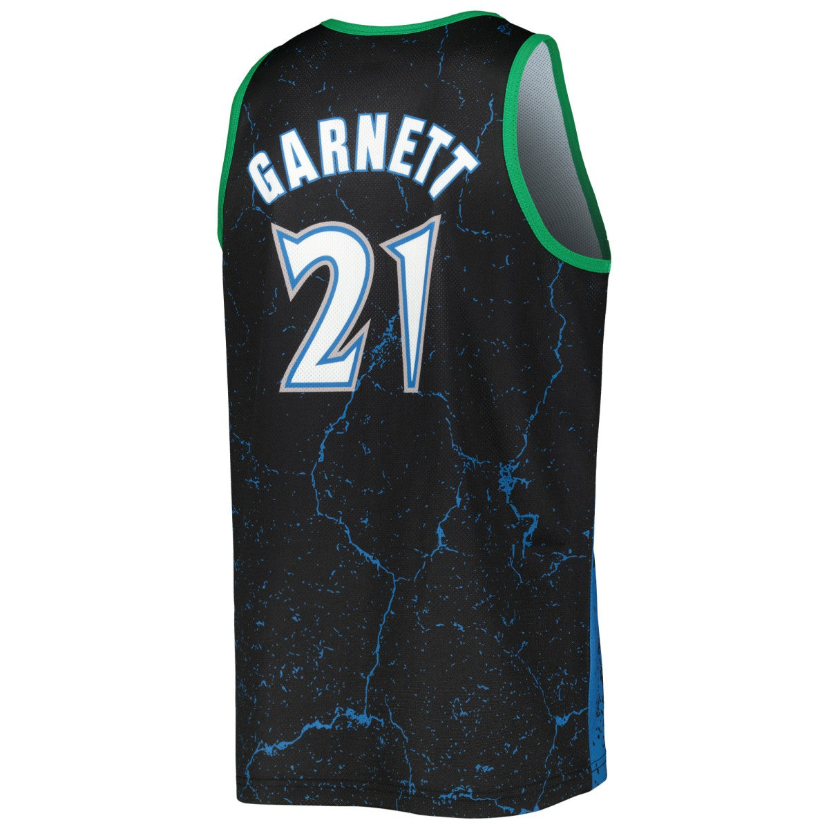 Black Kevin Garnett Minnesota Timberwolves 2003-04 Hardwood Classics Player Burst Tank Top | NBA