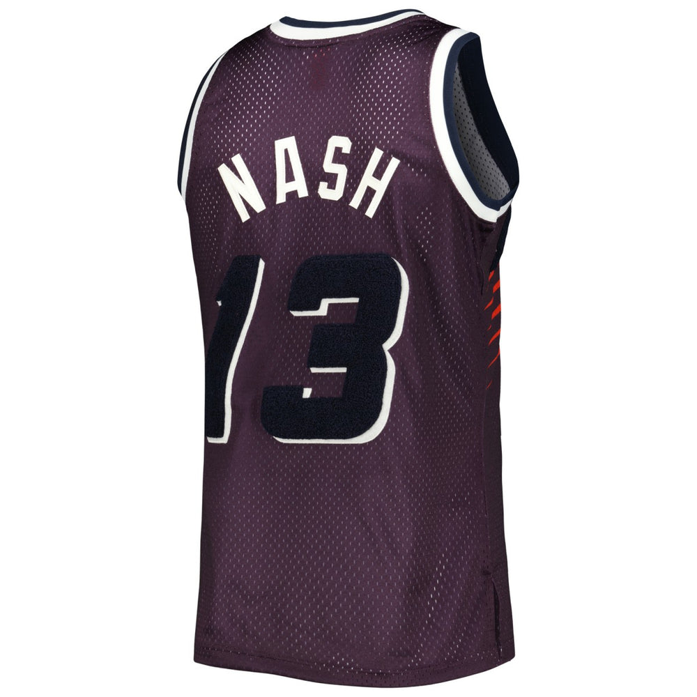 Purple Steve Nash Phoenix Suns 1996/97 Hardwood Classics Off-Court Swingman Jersey | NBA