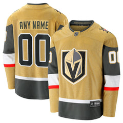 Vegas Golden Knights Fanatics Home Breakaway Custom Jersey - -  NHL Jerseys