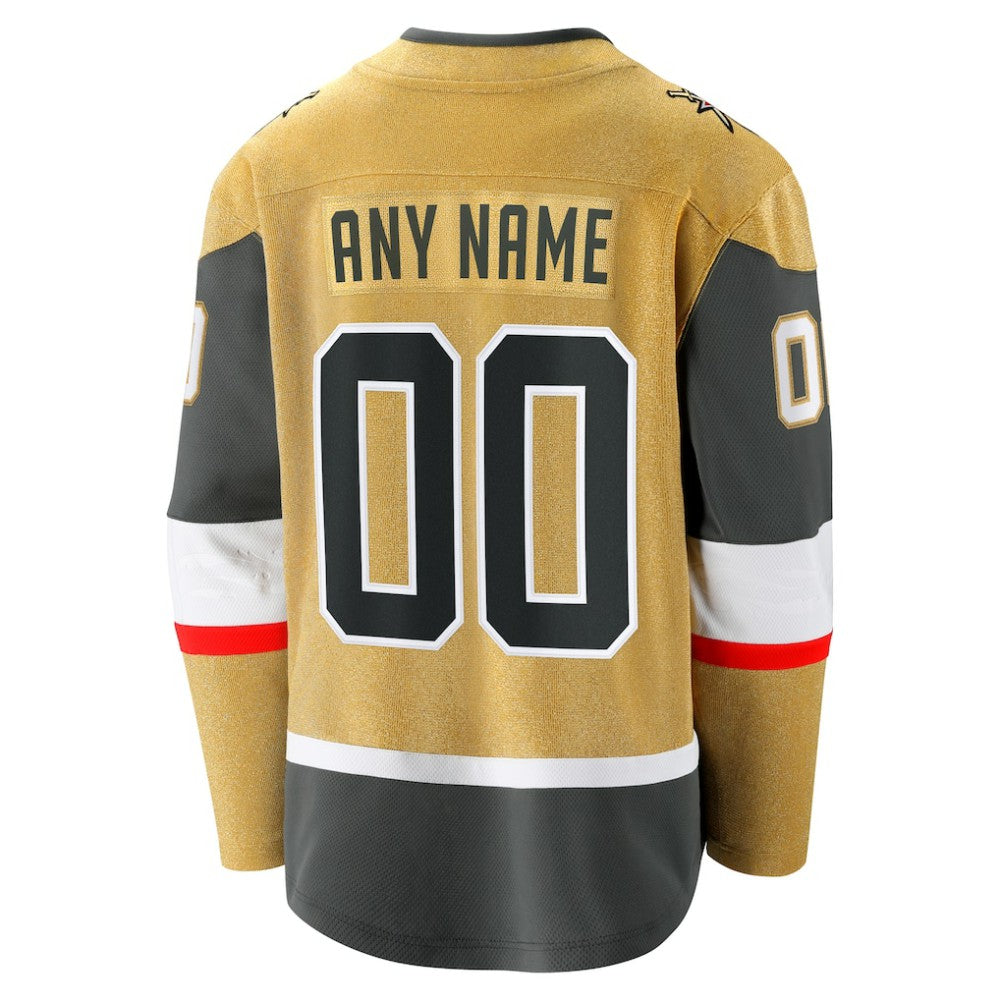 Vegas Golden Knights Fanatics Home Breakaway Custom Jersey - -  NHL Jerseys
