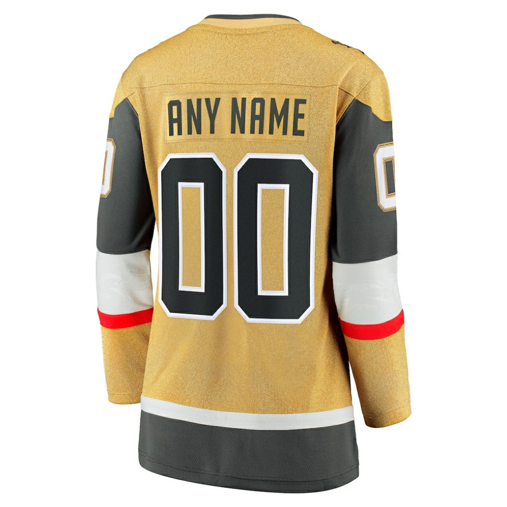 Vegas Golden Knights Fanatics Women's Home Breakaway Custom Jersey - -  NHL Jerseys