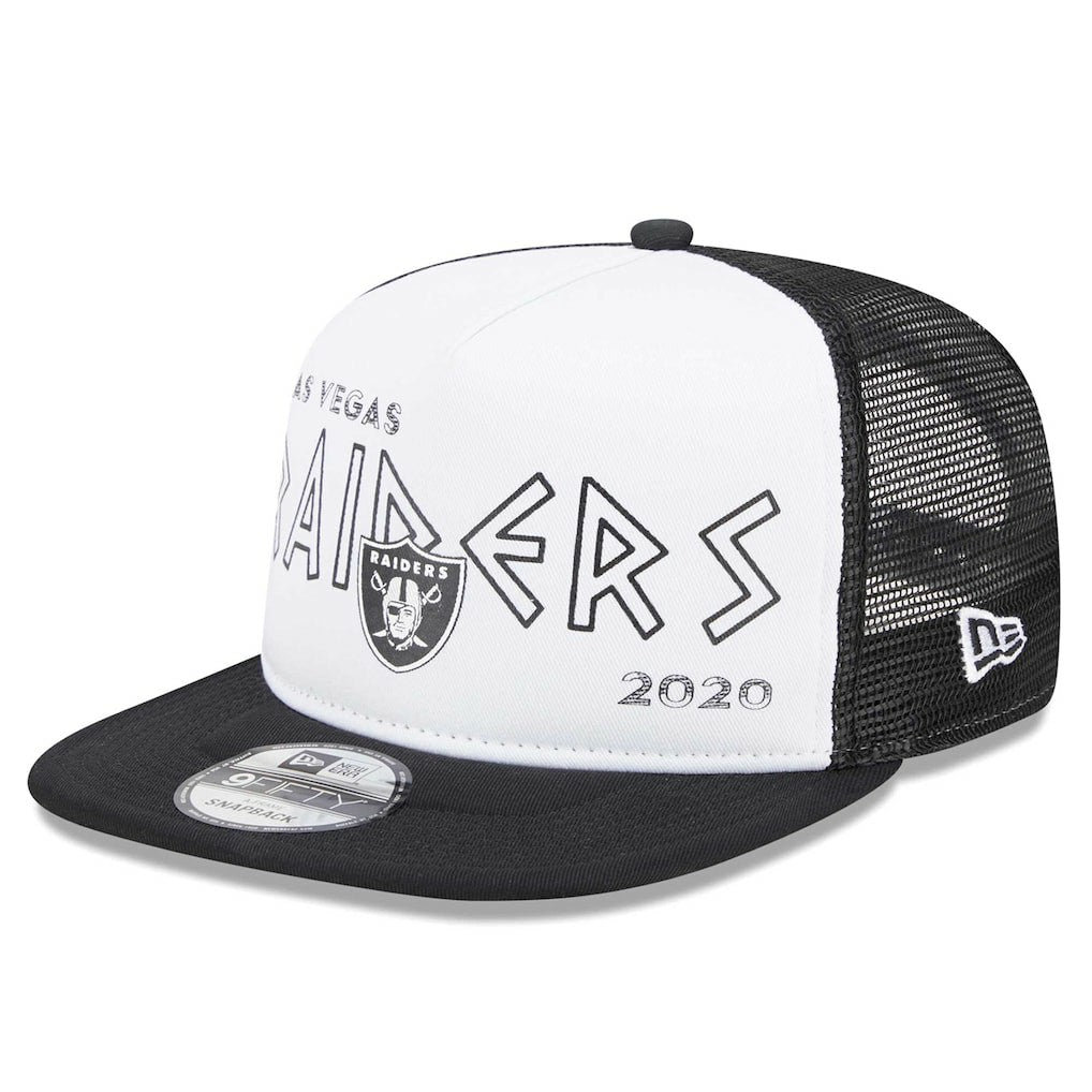 Las Vegas Raiders Banger 9FIFTY Trucker Snapback Hat | NFL Online