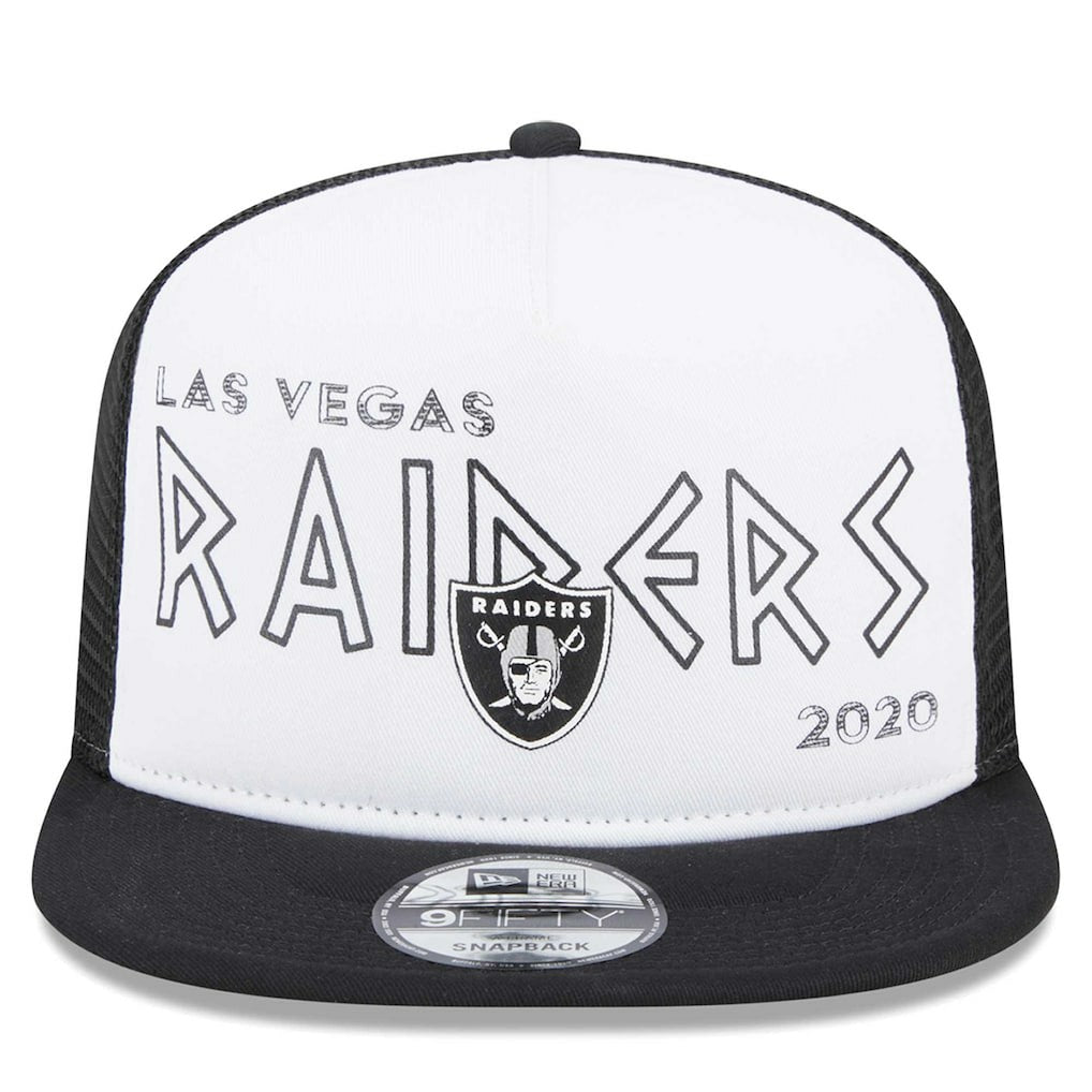 Las Vegas Raiders Banger 9FIFTY Trucker Snapback Hat | NFL Online