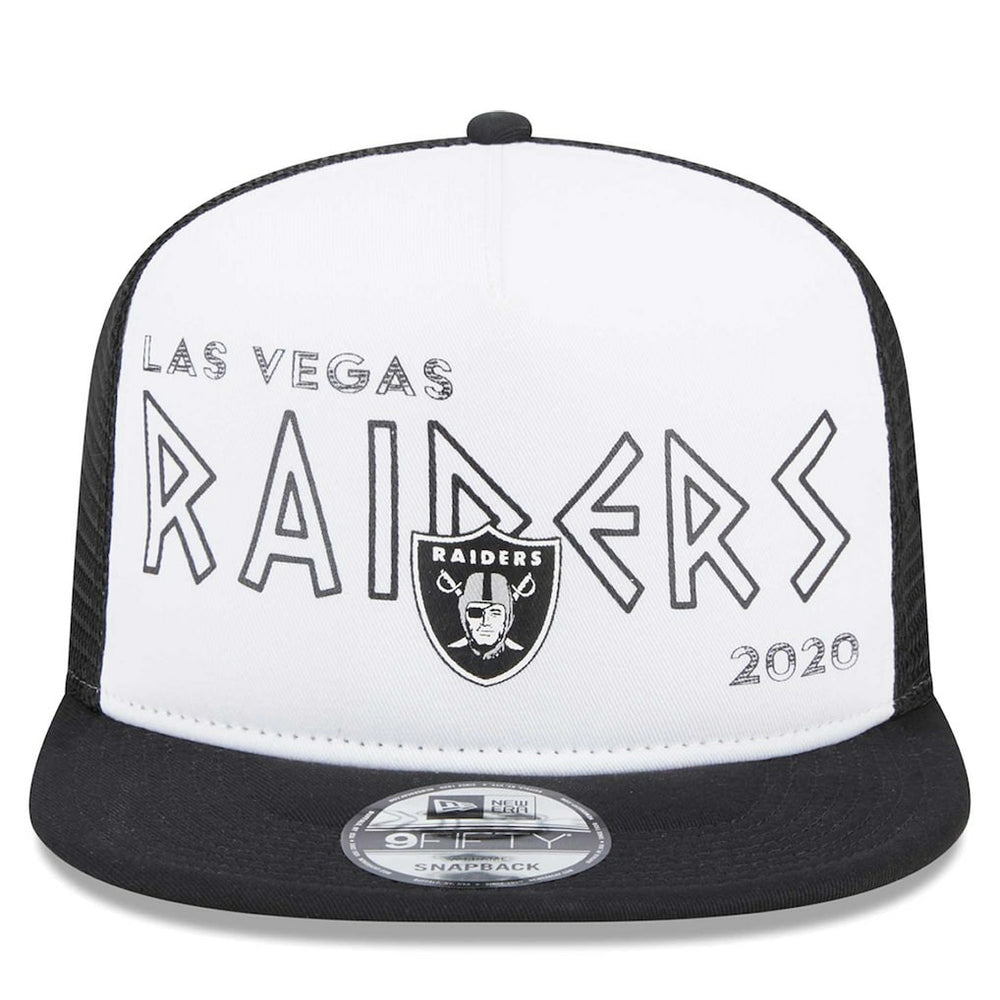 Las Vegas Raiders Banger 9FIFTY Trucker Snapback Hat | NFL Online