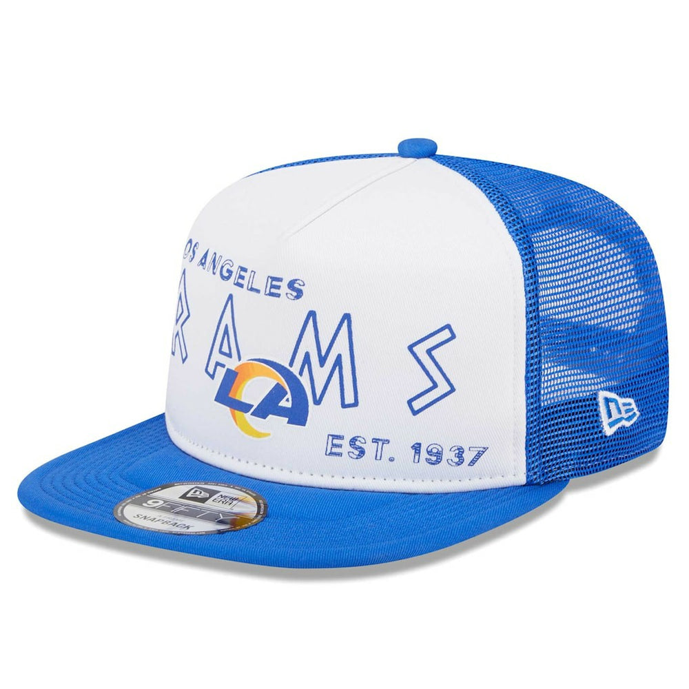 Los Angeles Rams Banger 9FIFTY Trucker Snapback Hat | NFL Online