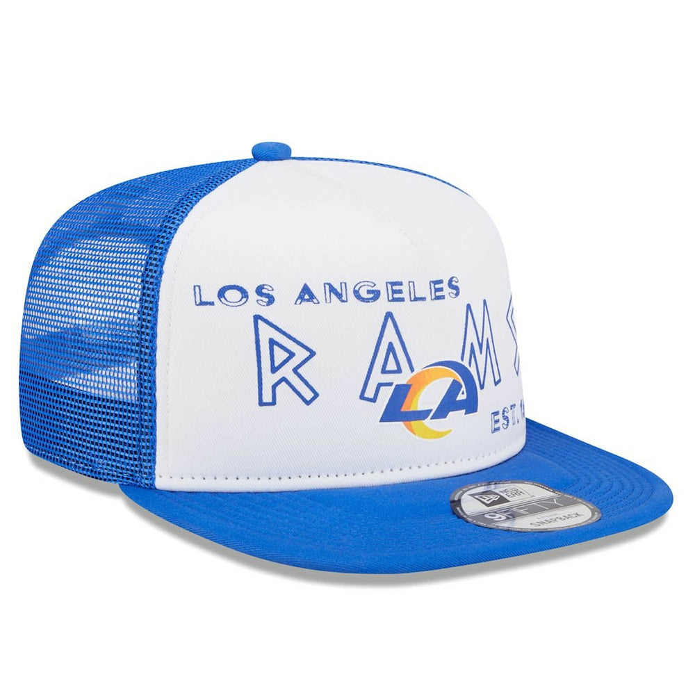 Los Angeles Rams Banger 9FIFTY Trucker Snapback Hat | NFL Online