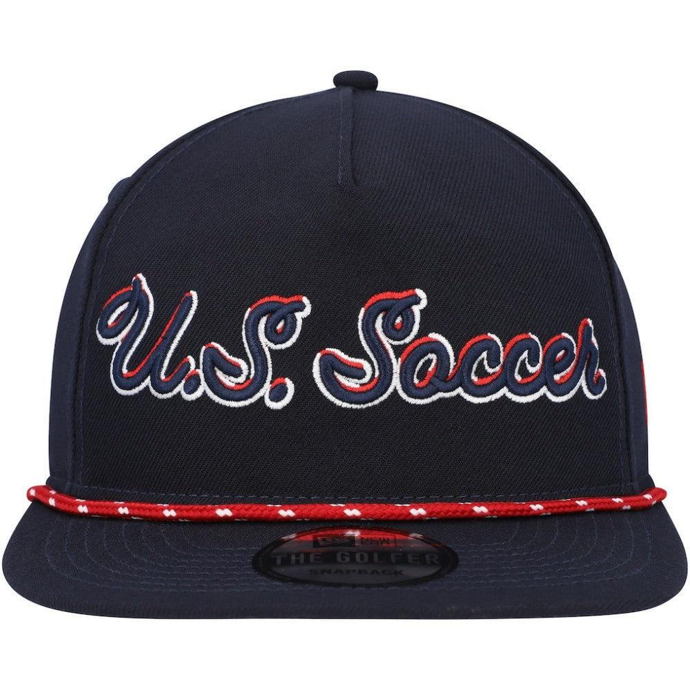 USMNT New Era Script Golfer Adjustable Hat