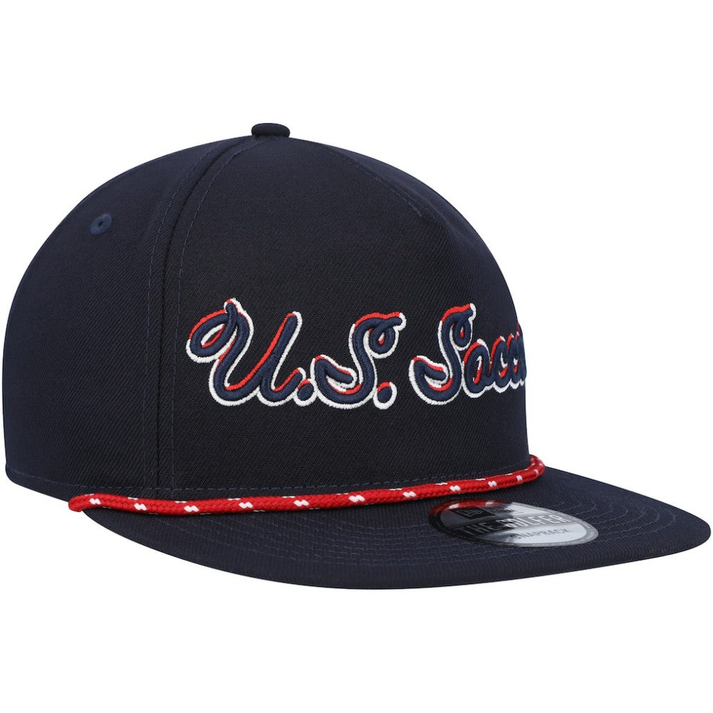 USMNT New Era Script Golfer Adjustable Hat