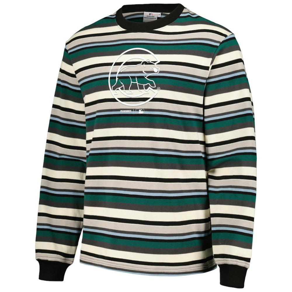 Chicago Cubs PLEASURES Ballpark Long Sleeve T-Shirt - MLB T-shirts