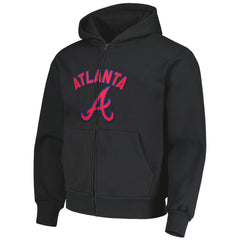 Atlanta Braves PLEASURES Opening Day Full-Zip Hoodie - MLB Hoodies