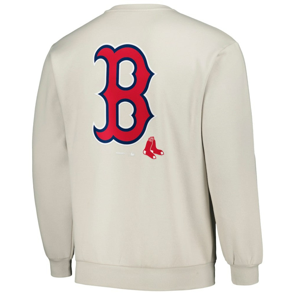 Boston Red Sox PLEASURES Ballpark Pullover Sweatshirt - MLB Pullover