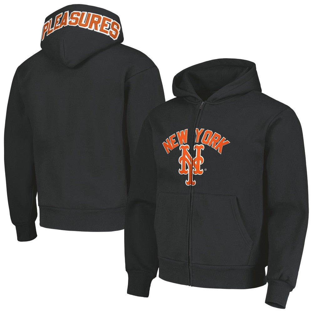 New York Mets PLEASURES Opening Day Full-Zip Hoodie - MLB Hoodies