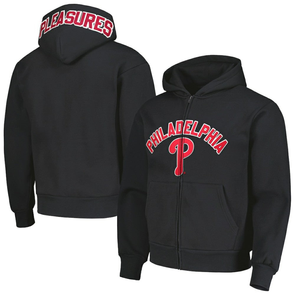 Philadelphia Phillies PLEASURES Opening Day Full-Zip Hoodie - MLB Hoodies